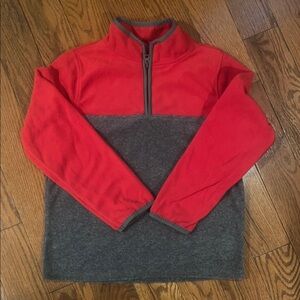 OshKosh B'gosh Kids Red and Gray Pullover